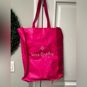 Vera Bradley Vibrant Pink Shopping Tote